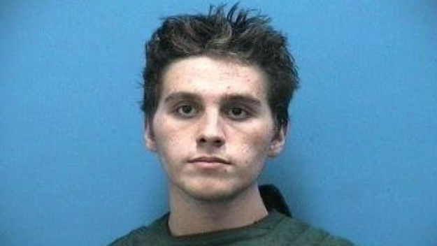 Austin Harrouff in his mugshot from his 2016 arrest
