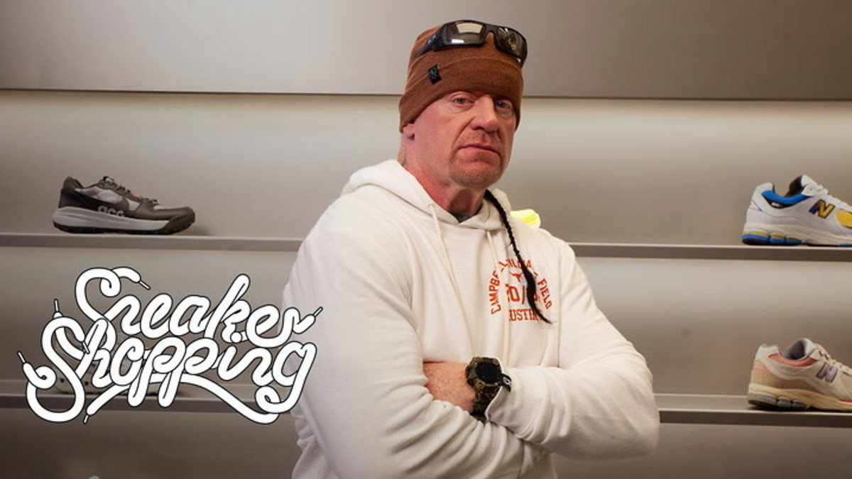 The Undertaker Goes Sneaker Shopping With Complex