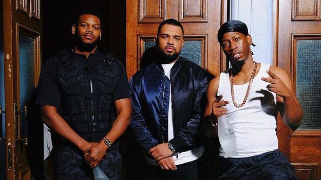 Rimzee, Blade Brown, Tiggs Da Author (credit: Paul-John)