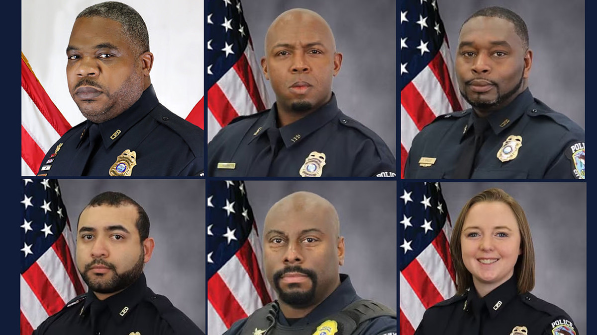 All of the Tennessee police officers involved in a sex scandal.