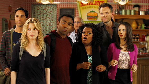 Community cast in still from show