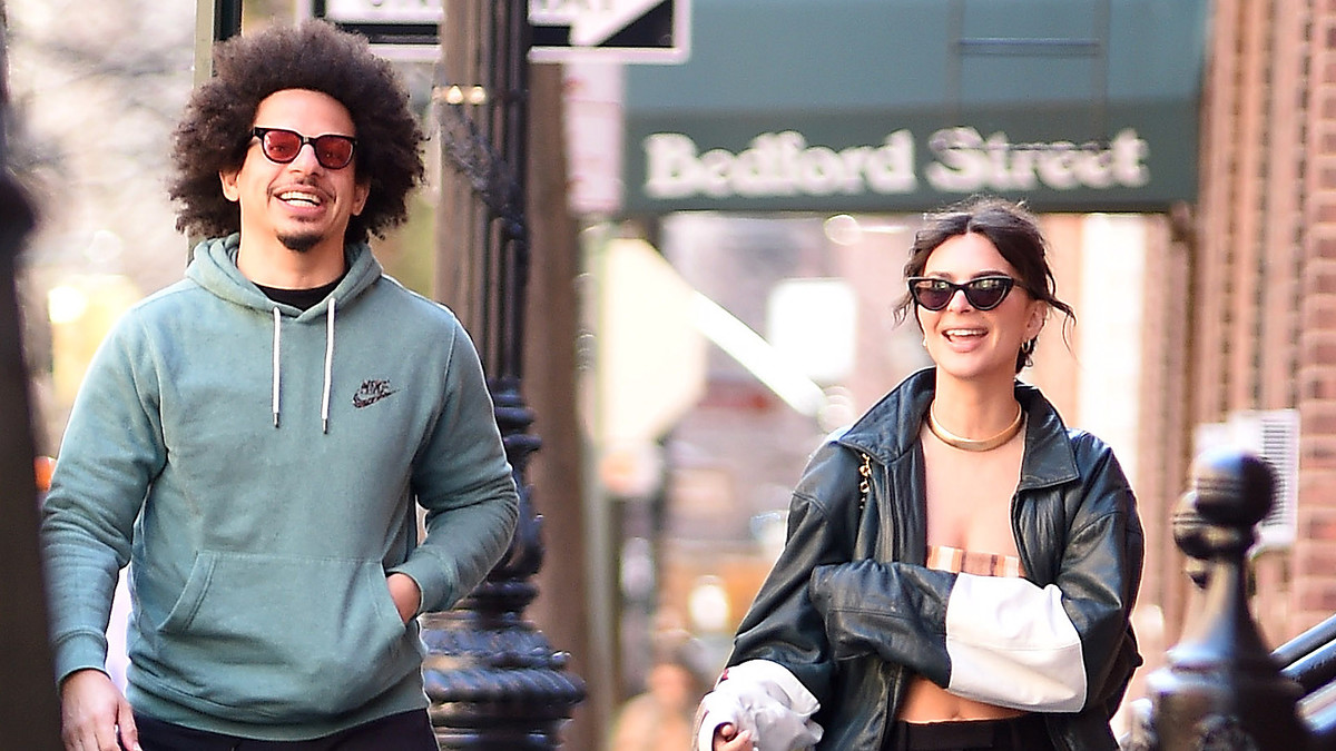 Emily Ratajkowski and Eric André