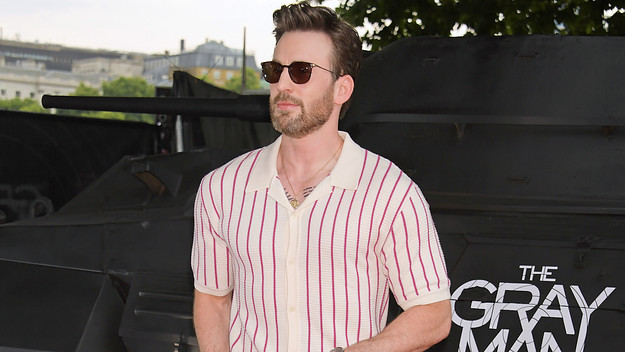 Chris Evans attends a special screening of "The Gray Man" at BFI Southbank