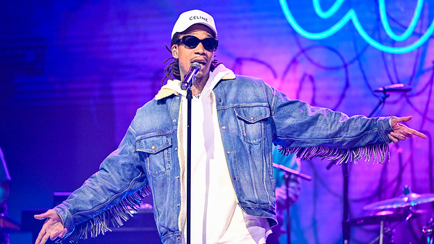 Wiz Khalifa performs on The Tonight Show Starring Jimmy Fallon