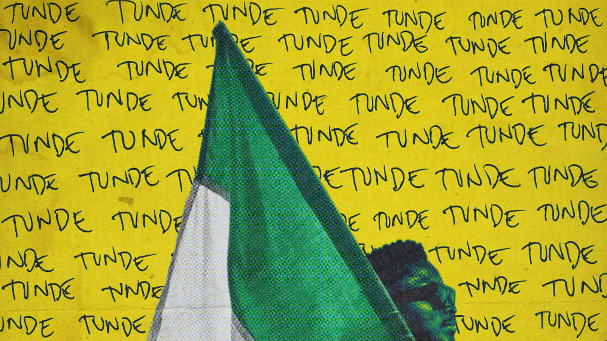 Victor Tunde cover art for new single