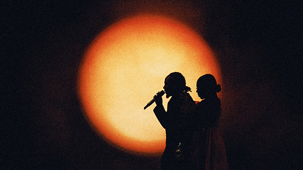 Kendrick Lamar is seen in a tour flyer