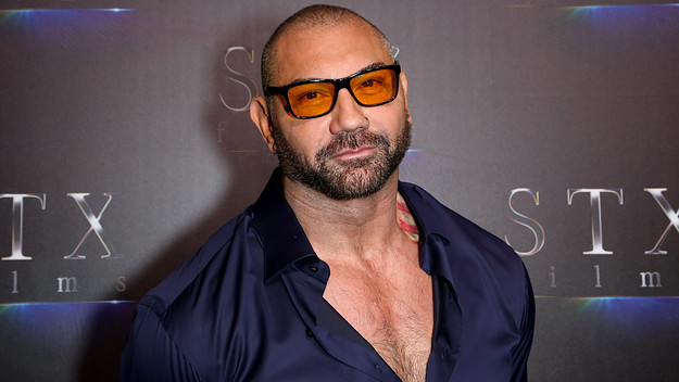 Dave Bautista photographed in Las Vegas