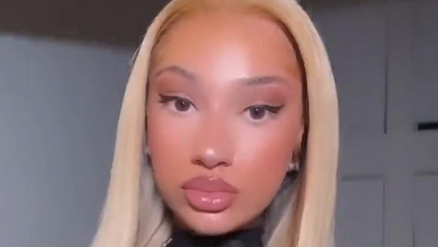 Screenshot of Bhad Bhabie new makeover