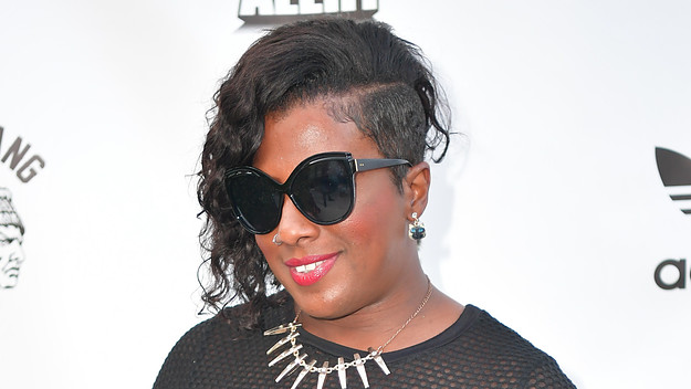Gangsta Boo attends Baller Aler Rooftop Day Party.