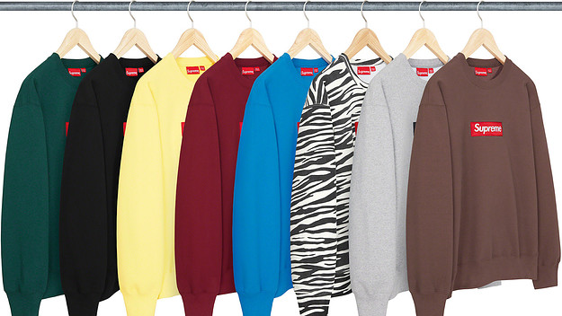 Supreme Box Logo Crewneck Fall Winter 2022