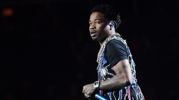 Rapper Roddy Ricch performs onstage during the "Twelve Carat Toothache" tour