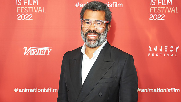 Jordan Peele on the red carpet