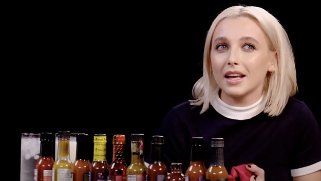 Emma Chamberlain Has a Spiritual Awakening While Eating Spicy Wings | Hot Ones