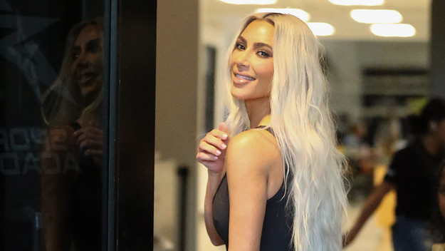 Kim Kardashian is seen on October 21, 2022 in Los Angeles.