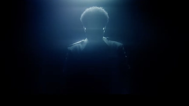 Screenshot from The Weeknd new music video