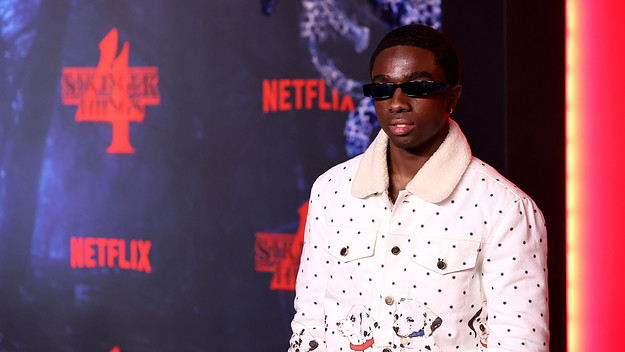 Caleb McLaughlin attends Netflix's "Stranger Things" Season 4 Premiere