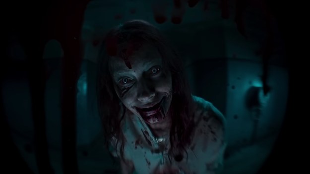 Screenshot from 'Evil Dead Rise' trailer.