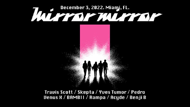 Mirror Mirror music festival by Virgil Abloh Securities