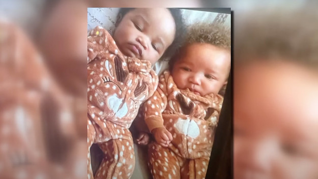 This is a photo of twin babies.