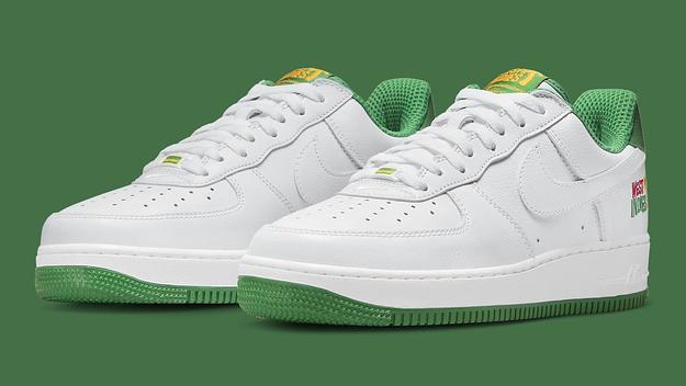 Nike Air Force 1 Low West Indies Release Date DX1156-100 Pair