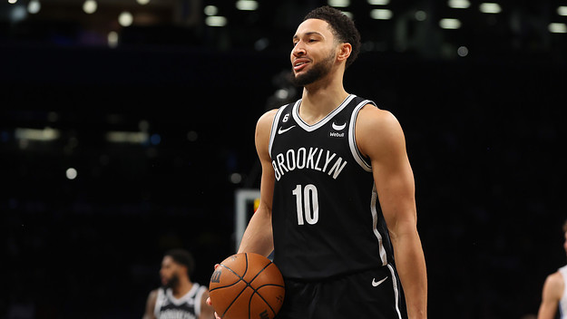 Ben Simmons on the court news photo