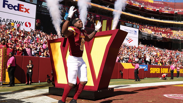 Washington Commanders running back Brian Robinson makes NFL debut