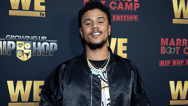 Lil Fizz on red carpet