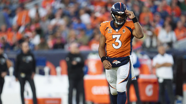 Denver Broncos quarterback Russell Wilson