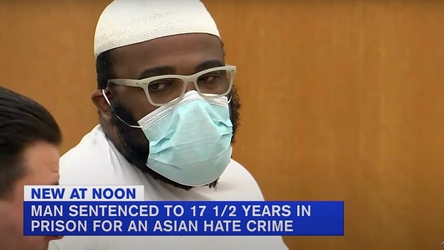 Man who punched elderly Asian woman gets 17 years in prison