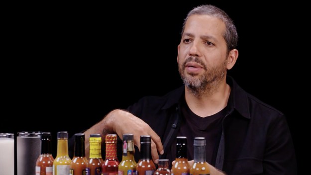 david blaine on hot ones first we feast