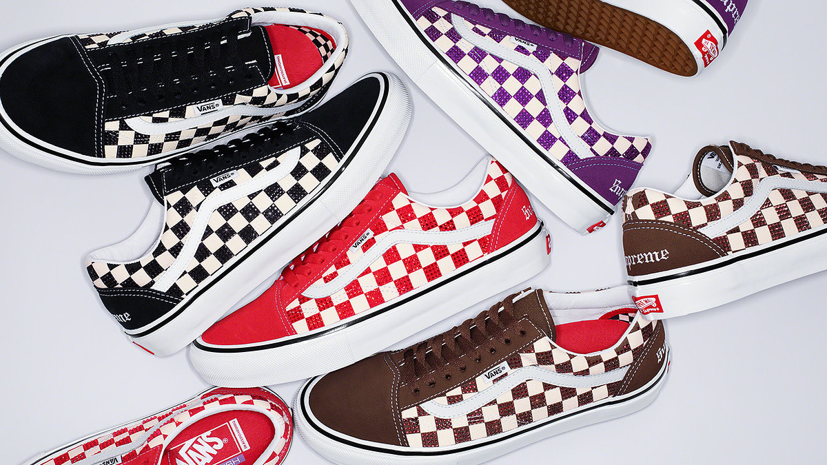 Supreme x Swarovski x Vans Old Skool Collection