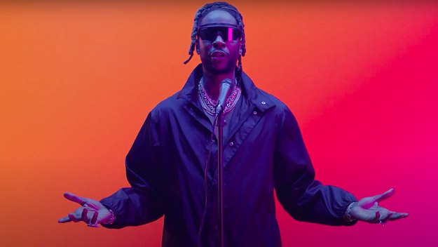 2 Chainz is pictured in a new Amazon Music trailer