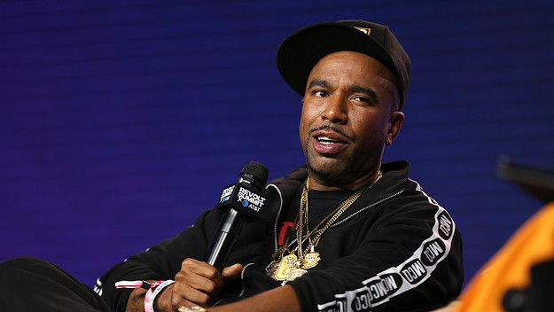 N.O.R.E. onstage at the REVOLT X AT&T Host REVOLT Summit In Los Angeles