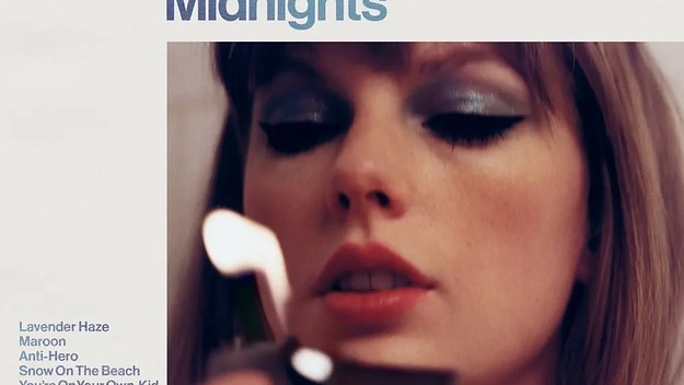 Taylor Swift's Midnight album cover