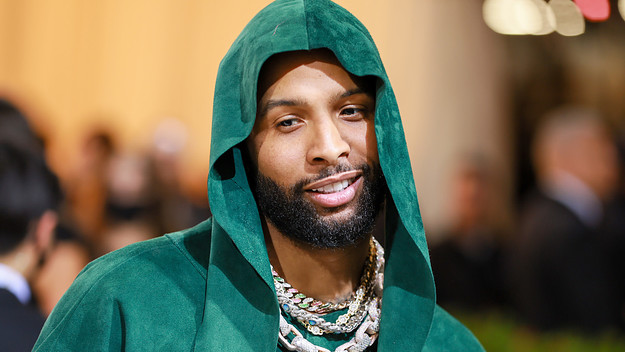 Odell Beckham Jr. attends the 2022 MET Gala