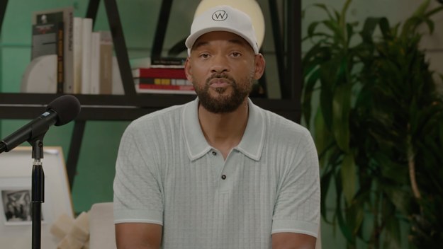 Will Smith addressing fans in a new video