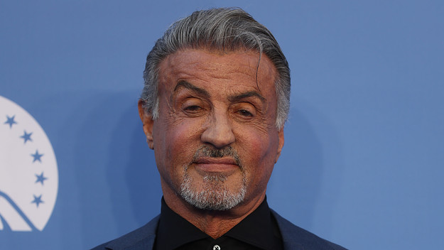 Sylvester Stallone attends Paramount+ UK launch event.