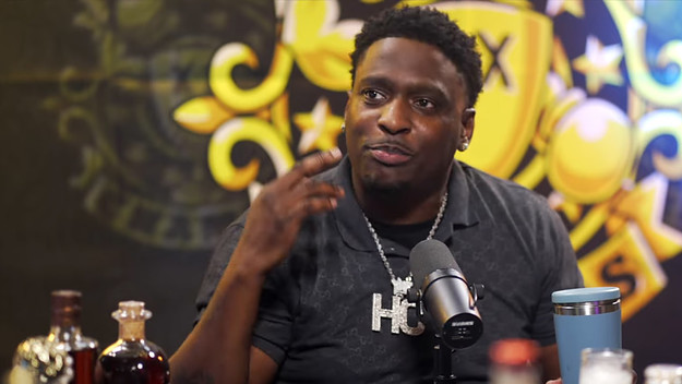 Turk in an interview on the 'Drink Champs' podcast