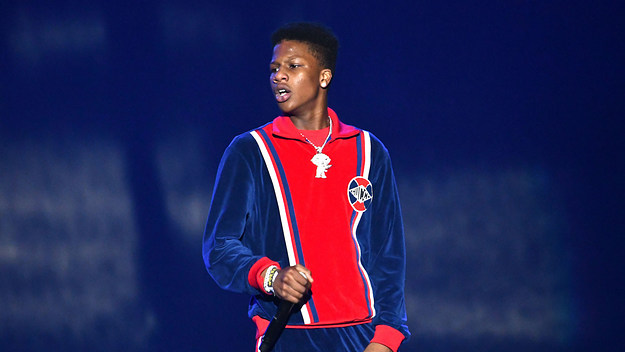 Rapper Smooky MarGielaa performs onstage at The Forum