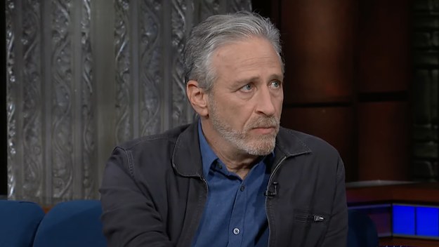 Jon Stewart on The Late Show With Stephen Colbert