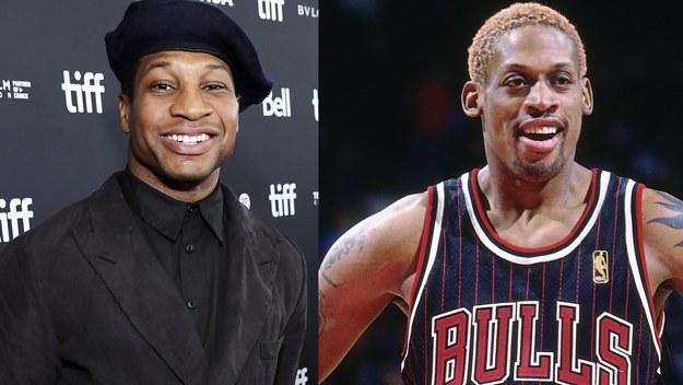 Jonathan Majors Circling Dennis Rodman Role