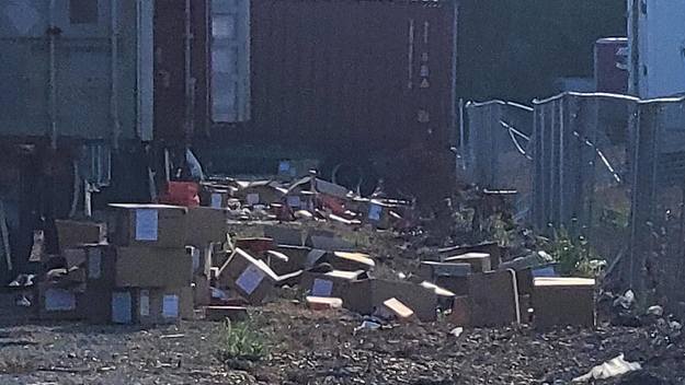 Nike Trailers in Memphis Ransacked