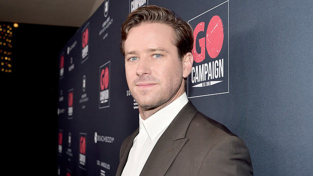 Armie Hammer attends the GO Campaign Gala 2019