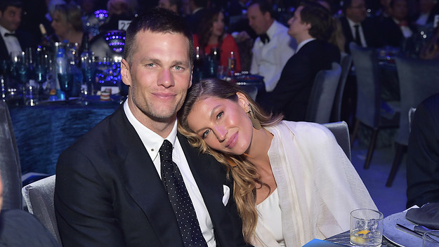 Tom Brady and Gisele Bündchen attend the 2019 Hollywood for Science Gala.