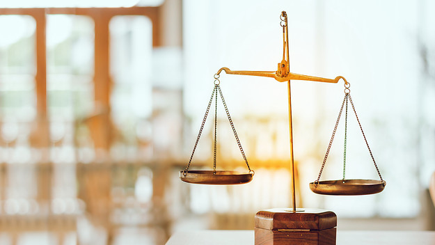 Scales for lawsuit story from NYT