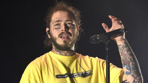 Post Malone performs at 'Beerbongs & Bentleys' Tour