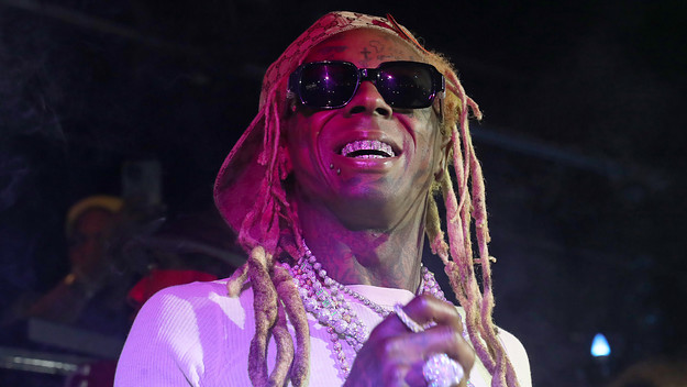 Lil Wayne performs during his All-Star Weekend Party on February 18, 2022