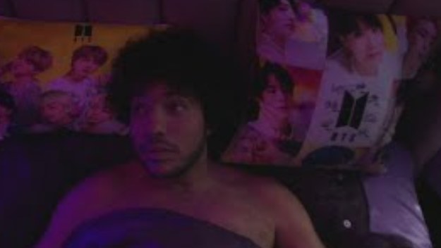 Screenshot from Benny Blanco's music video for "Bad Decisions."