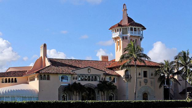 Former President Donald Trump's Mar-a-Lago resort in Palm Beach, Florida.