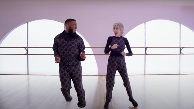 H and M new campaign features Jane Fonda and JaQuel Knight